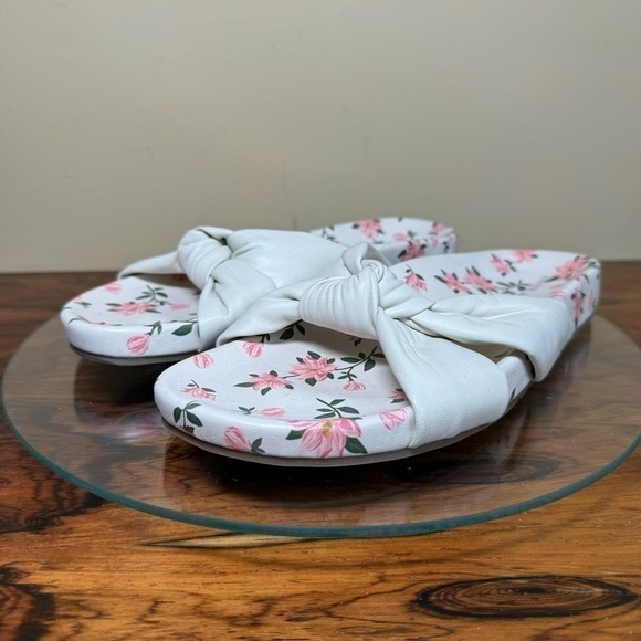 Draper James Stella Slide Sandal white in size 7 - Picture 8 of 16